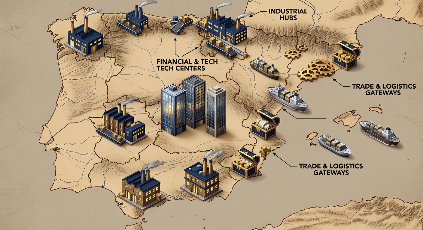 Mapa de oportunidades de negocio en España